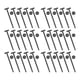 thumbnail image 5 of Bridas multifuncionales para cables, clips de fijación para guardabarros, sujetadores de paneles de coche para uso diario, reparación de automóviles, 30 piezas, 5 of 5