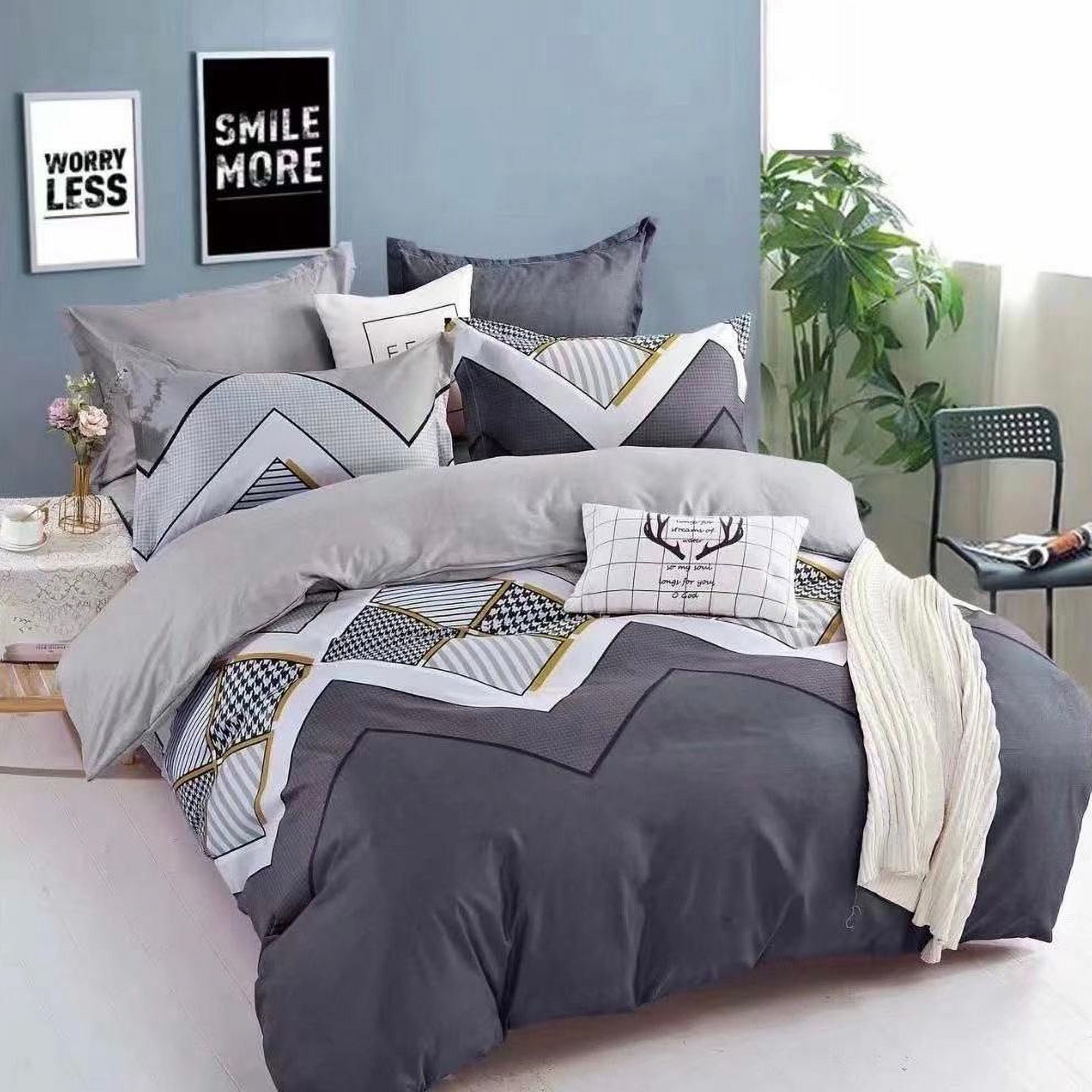 Todo Hogar Santiago De Chile - Sabana Estampada De 200 Hilos 2plazas - 015