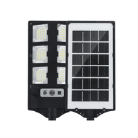 Genérico - Reflector Solar De Alumbrado Público | Máxima Potencia Negro Blanco Frío