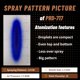 thumbnail image 4 of Pistola de pulverización de pintura PORPHIS PRD-717 1,4 mm color marrón, 4 of 6