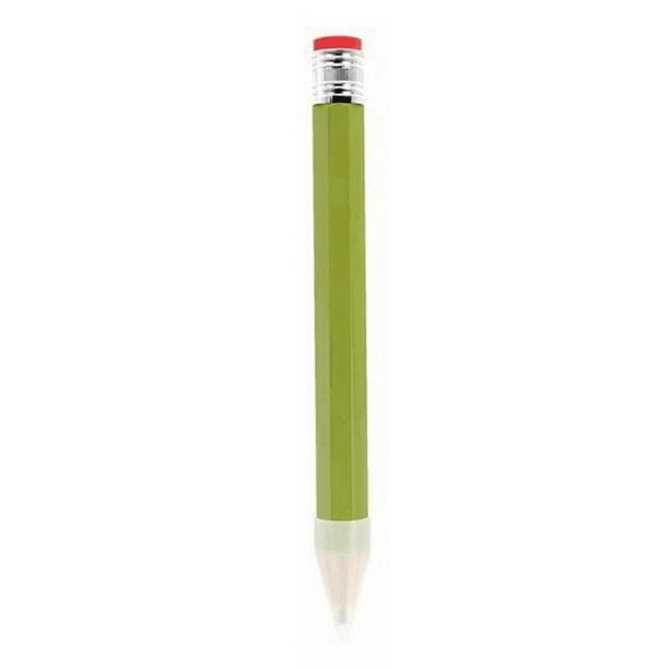 1pc 13.78inch Wooden Colorful Handcraft Large Pencil For School Office Supplies Student Stationery Gift
