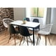 thumbnail image 3 of Mesa de Comedor 120x70 cm para 6 personas Oval Gris, 3 of 6