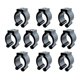 thumbnail image 4 of 10Pcs Plástico Palanca De Pesca Clips De Poste Holder Keeper 24mm Diámetro, 4 of 5