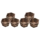 thumbnail image 1 of 6 Piezas Cubo De Madera Maceta Flor Maceta Barril Hexagonal Superior Patio Jardín Decoración, 1 of 5
