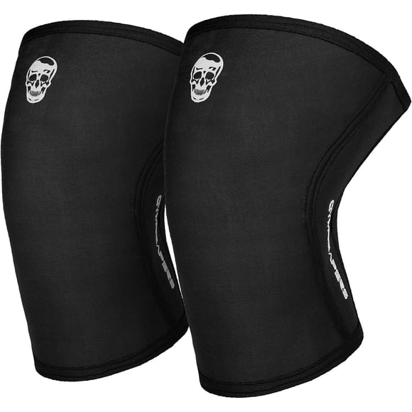 Rodilleras Gymreapers 5 mm X‑Large Negro/Blanco (Par)