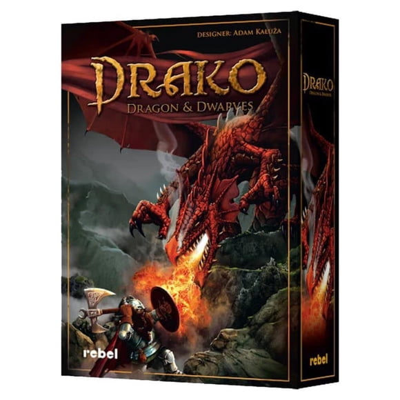 Juego de mesa Rebel Studio Rebel Drako: Dragones y Enanos