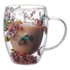 thumbnail image 1 of TAZAS DOBLE PARED CON FLORES ETERNAS 350ML, 1 of 4