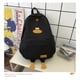 thumbnail image 1 of New Cartoon Duck Backpack Designer Cute Travel Bag Female College Student Versatile Korean Edition Girls' School Bag, 1 of 3