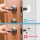 thumbnail image 5 of Tope para puerta STRONGEST HOME 12,5 cm Blanco, paquete de 3, 5 of 7