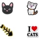 thumbnail image 2 of Adornos BOWNDY para zuecos con gatos, 2 of 3