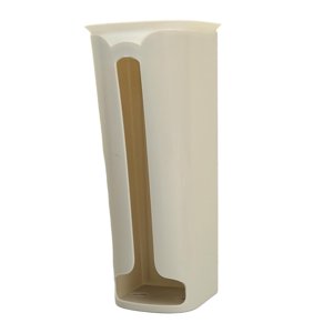 Bothyi - Caja De Almacenamiento Soporte Para Bolsa De Comestibles Montado En La Pared Para Restaurante Hotel Pantry Beige
