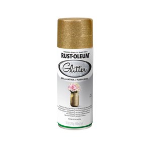 Rust-Oleum - Pintura En Spray Specialty Glitter Brillantina Oro Brillante 290 G