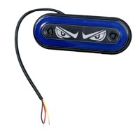 Ioensy - Luz De Posición Lateral Para Camión, Fácil De Instalar, Lámpara Lateral Para Camión, Coche, Remolque, Color Azul