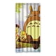 thumbnail image 1 of Cortina de ducha de la Princesa Mononoke de Mi Vecino Totoro, juego de cortinas de baño con ganchos, tamaño 36 x 72 pulgadas, 1 of 3