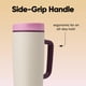 thumbnail image 5 of Vaso de Viaje Owala SmoothSip 710 ml a Prueba de Fugas Rosa/Tan, 5 of 7