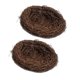 thumbnail image 2 of 2 piezas 12 cm hecho a mano Vine Bird Nest Nest House Nature Craft Holiday Decoration, 2 of 5