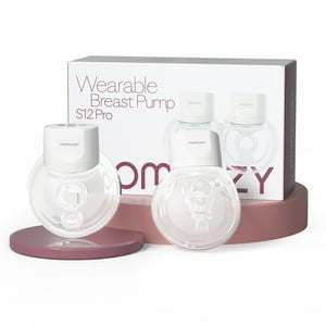Momcozy S12 Pro Extractor De Leche Eléctrico Portátil, Paquete De 2, Blanco