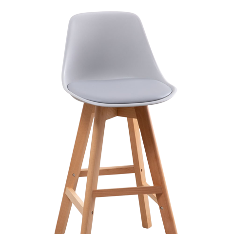 Oh! Mi Hogar ® - Taburete Eames Acolchado 66Cm