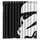 thumbnail image 1 of Cortina de ducha de Star Wars Stormtroopers, juego de cortina de baño con ganchos, tamaño 66 x 72 pulgadas, 1 of 3