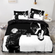 thumbnail image 1 of Jujutsu Kaisen Bedding Set Twin Full Size Anime Bed Set Aldult Kawaii Kid Bedroom Duvetcover Sets 043 Bed Sheets, 1 of 5