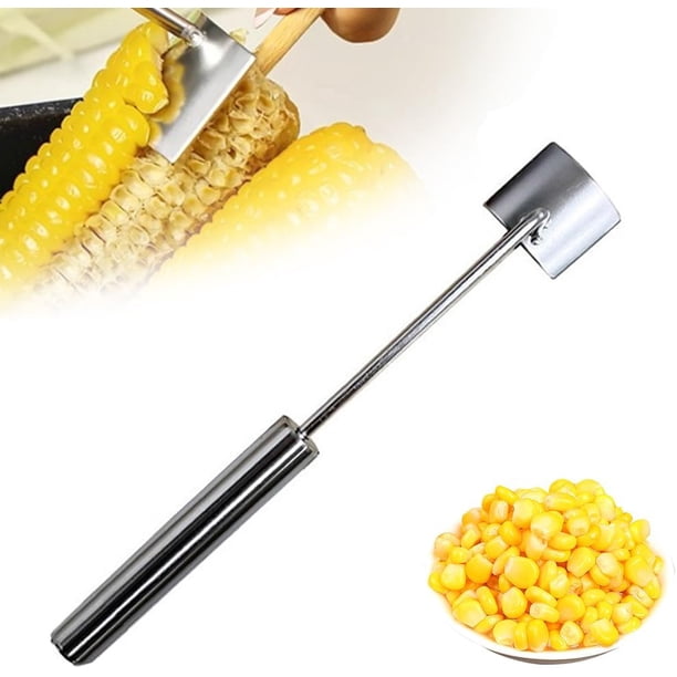 Herramienta tiras mazorca maíz acero pelador multifunción gadget cocina
