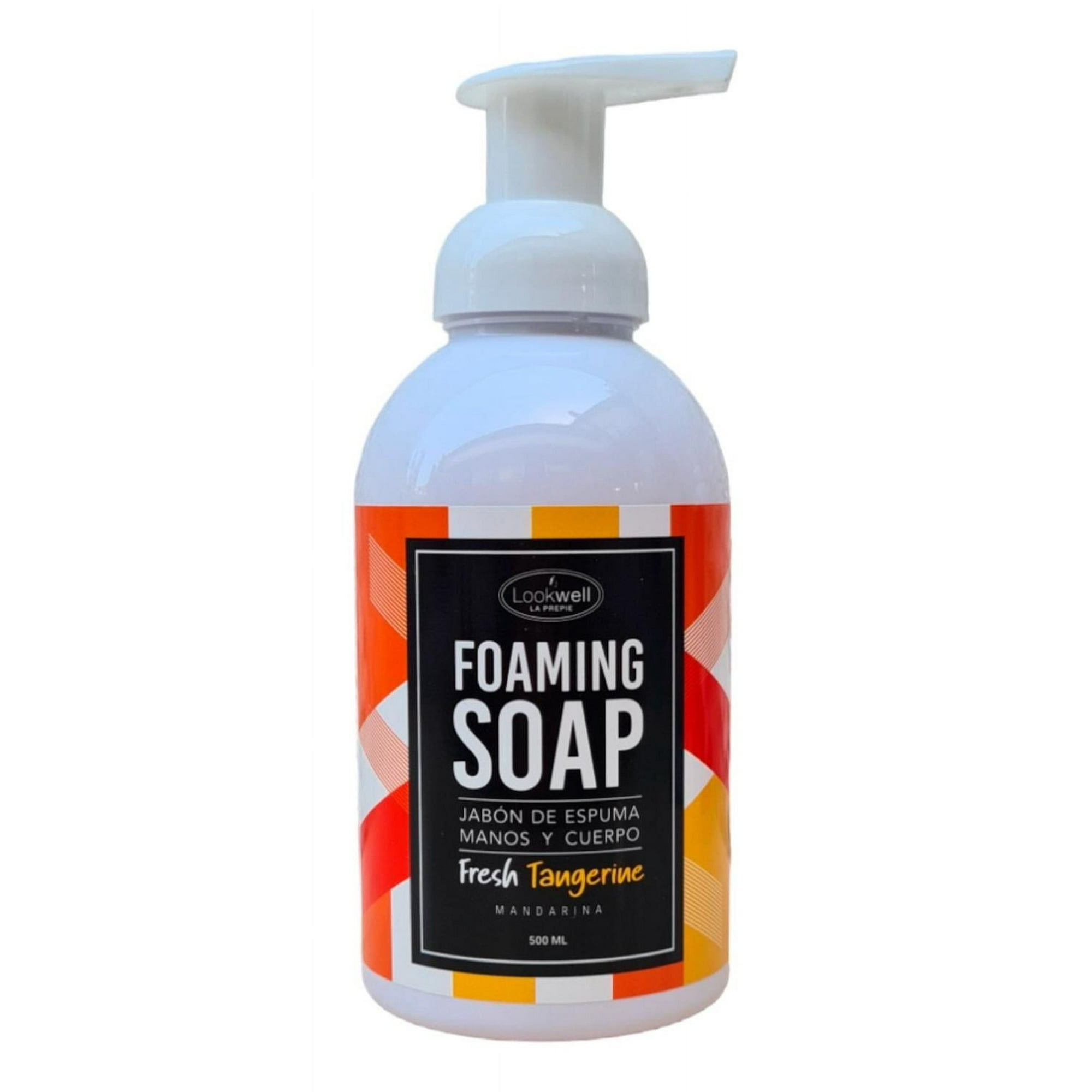 La Prepie - Jabón De Espuma Manos Y Cuerpo Fresh Tangerin Blanco Unico