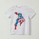 thumbnail image 1 of Polera Manga Corta Niño Capitan America Blanco Marvel, 1 of 4