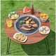 thumbnail image 3 of Mesa plegable con parrilla para terraza jardin y camping, 3 of 4