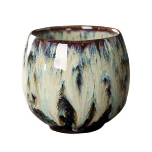 Magideal - Taza De Té China Tradicional, Taza De Café Para Beber De 110Ml, Taza De Kung Fu Para Cafetería, Hogar, Restaurante, Decoración Para Adultos, Hombres Y D