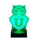 thumbnail image 3 of Lampara Ilusion 3d Universidad De Chile De 7 Colores Base Touch, 3 of 6