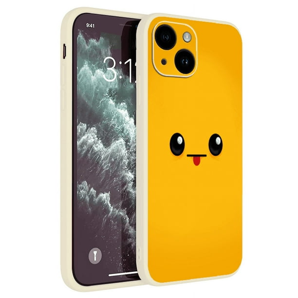 Cute Emoji Phone Case for iPhone 14/13/12/11 Pro Plus Max - Anti-Slip & Anti-Fingerprint Protection!