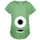 thumbnail image 2 of Camiseta De Maternidad Crazy Dog Monster Halloween Heather Green M, 2 of 9