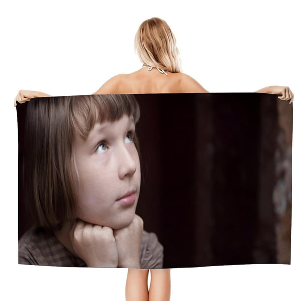 Bille Toalla de playa de secado rápido con diseño temático, regalo para mujeres y niñas, ideal para cumpleaños, fans, amantes de la música, uso en la playa o al aire libre, 78 × 160 cm