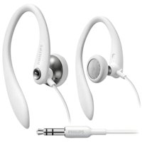 Auriculares Philips Shs3200Wt/37, Gancho Flexible Para Orejas, Color Blanco