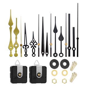 Magideal - Mecanismo De Reloj De Pared, Juego De Reparación De Movimiento, Piezas De Reparación, Suministros Silenciosos, Accesorios, Mecanismo De Reloj Montado Longitud Del Eje 13 Mm