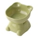 thumbnail image 4 of Cuenco Elevado Para Gatos, Cuenco Para Beber, Comedero Para Mascotas, Cuenco Elevado Para Comida Para Gatos, Verde, 4 of 5