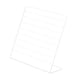 thumbnail image 1 of Soporte Para Pendientes En Forma De L Soporte Organizador De Joyas Para Vanidad Muestra Encimera Blanco, 1 of 5