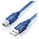thumbnail image 1 of Cable Datos Usb Impresora Hp Laser 107a 135a 137 M111a M111w azul, 1 of 9