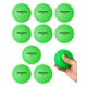 thumbnail image 1 of Tarutaru Bolas Ponderadas para Béisbol y Sóftbol [Pack de 9, 16 oz] Bola de Entrenamiento Pesada para Bateo, Golpeo y Lanzamiento, Mejora la Potencia y la Técnica, 2.85 pulgadas, Verde, 1 of 9