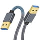 thumbnail image 5 of Cable USB Cable USB 3.0 USB3.0 Cable USB para monitor de computadora portátil Reproductor de DVD de escritura , 0,5 M 05 m, 5 of 5