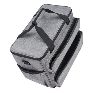 Magideal - Bolsa De Almacenamiento De Transporte Para De Coser Universal Acolchada Con Múltiples Bolsillos Con Correa Trasera Para Adaptarse Al Equipaje