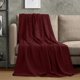 thumbnail image 4 of Blanket Utopia Bedding con forma de gofre, 100% algodón, 300 g/m², color burdeos, 4 of 8