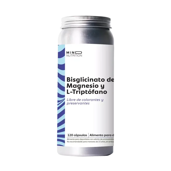 Bisglicinato De Magnesio + L-triptofano - 120 Caps | Mind Nutrition