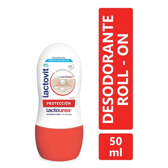 Desodorante Roll-on Lactovit Lactourea Unisex