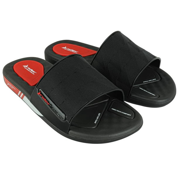 Sandalia Hombre Rojo/Negro Street Rider