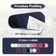 thumbnail image 3 of Manta puredown® Soft Feather Plum de 50 x 70 cm, color azul marino, 3 of 6