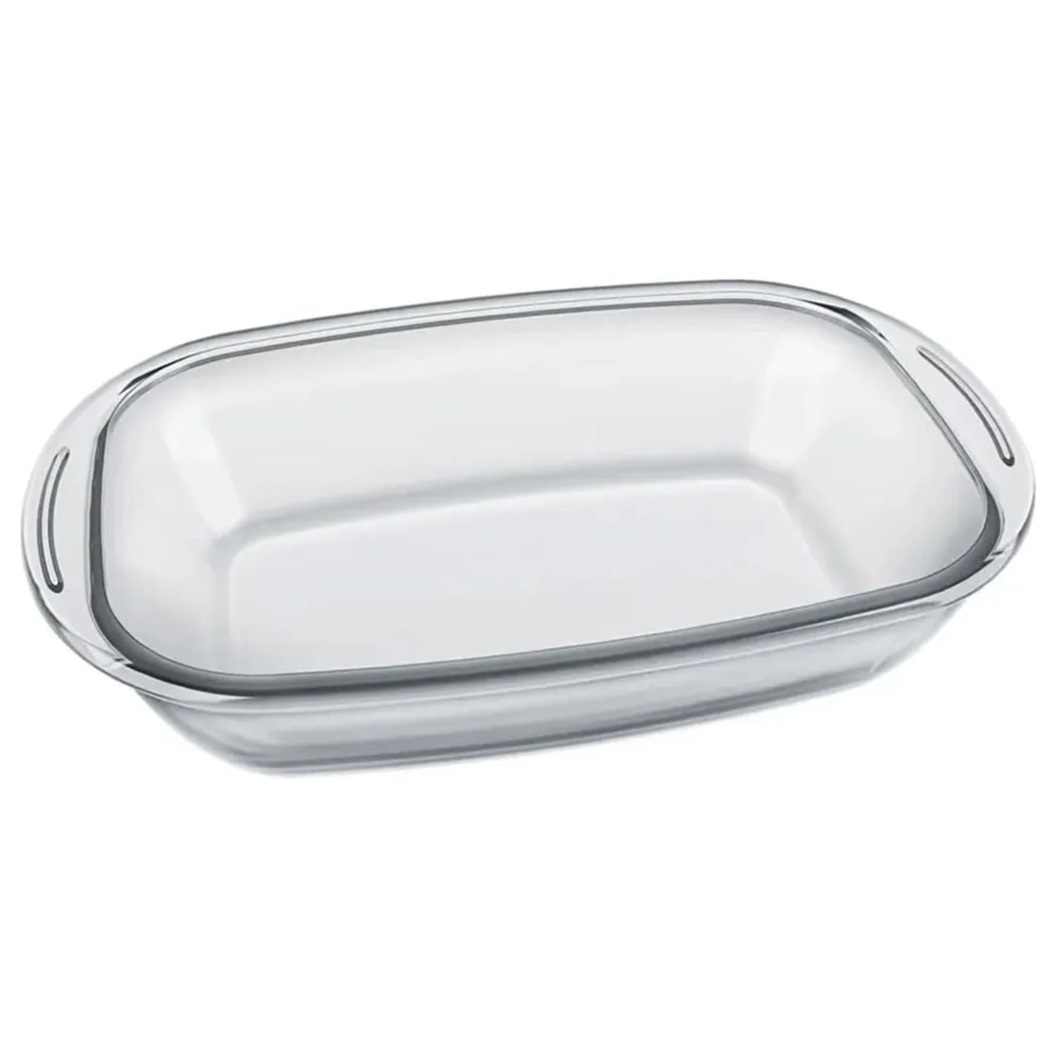 Bandeja Rectangular Mediana Vidrio Templado 3 Litros Sempre