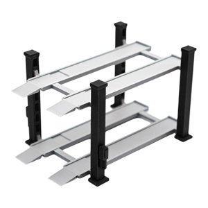 Bothyi - Vitrina De Exhibición De Juguetes De Modelo De Coche De Aleación A Escala 1/64, Color Negro