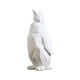 thumbnail image 3 of Escultura de pingüino de estilo nórdico, estatua de resina de adorno creativo de colección para decoración del hogar, estantería, escritorio de inaugu Pequeño, 3 of 5