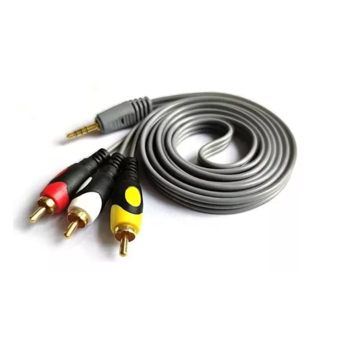 Lbn - Cable Auxiliar Rca 3x1 Longitud 1.5m